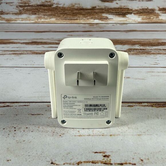 TP-Link Wi-Fi Range Extender 300Mbps Dual-Band with Antennas White - Picture 2 of 4
